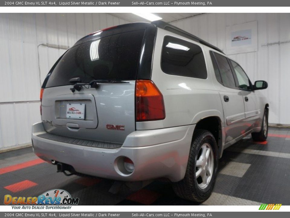 2004 GMC Envoy XL SLT 4x4 Liquid Silver Metallic / Dark Pewter Photo #8
