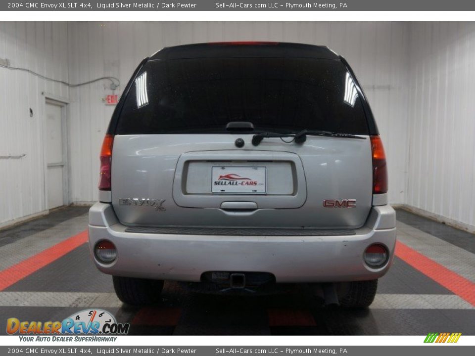2004 GMC Envoy XL SLT 4x4 Liquid Silver Metallic / Dark Pewter Photo #9
