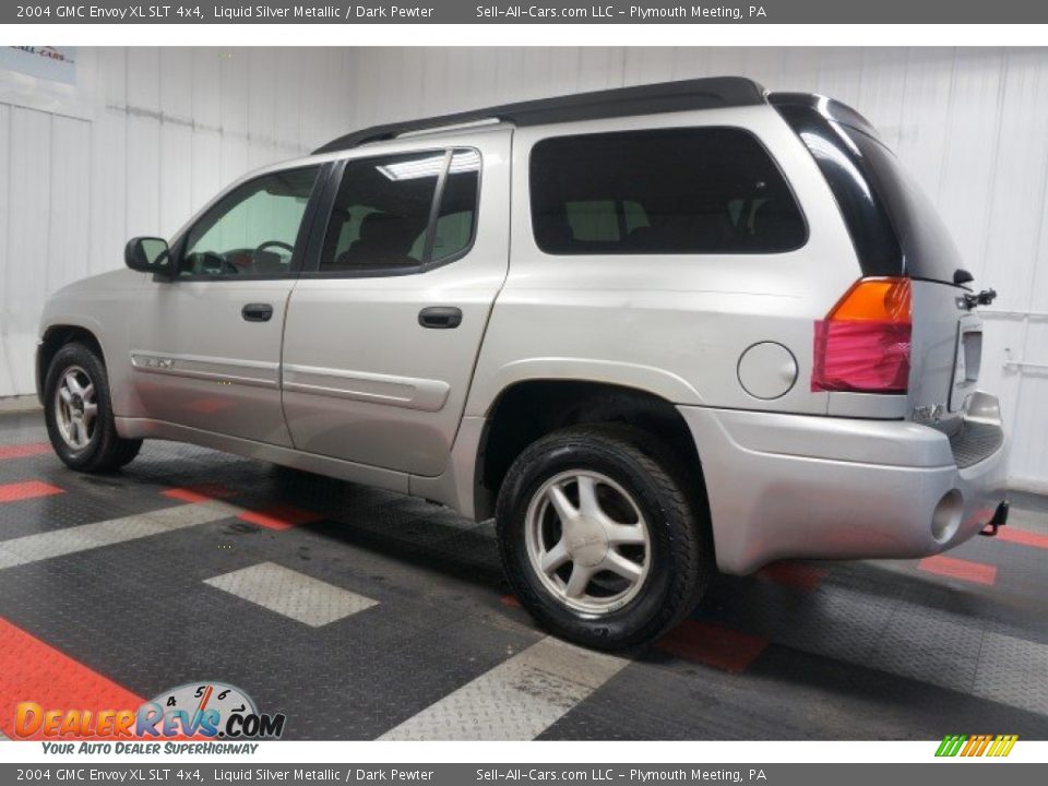 2004 GMC Envoy XL SLT 4x4 Liquid Silver Metallic / Dark Pewter Photo #11