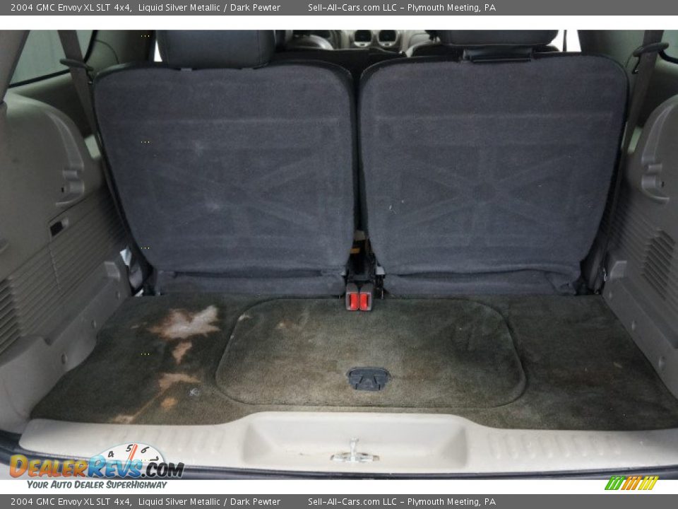 2004 GMC Envoy XL SLT 4x4 Liquid Silver Metallic / Dark Pewter Photo #18