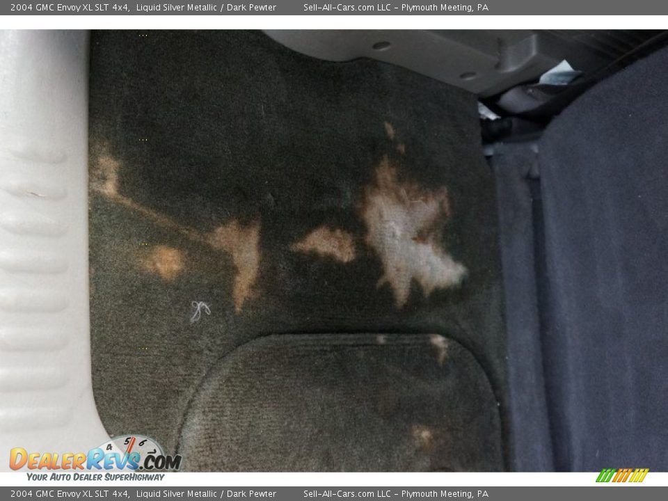 2004 GMC Envoy XL SLT 4x4 Liquid Silver Metallic / Dark Pewter Photo #19