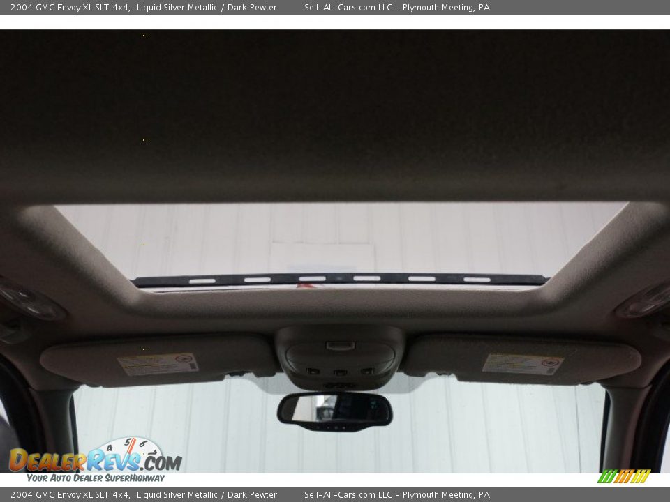 2004 GMC Envoy XL SLT 4x4 Liquid Silver Metallic / Dark Pewter Photo #22