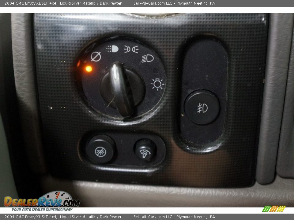 2004 GMC Envoy XL SLT 4x4 Liquid Silver Metallic / Dark Pewter Photo #27