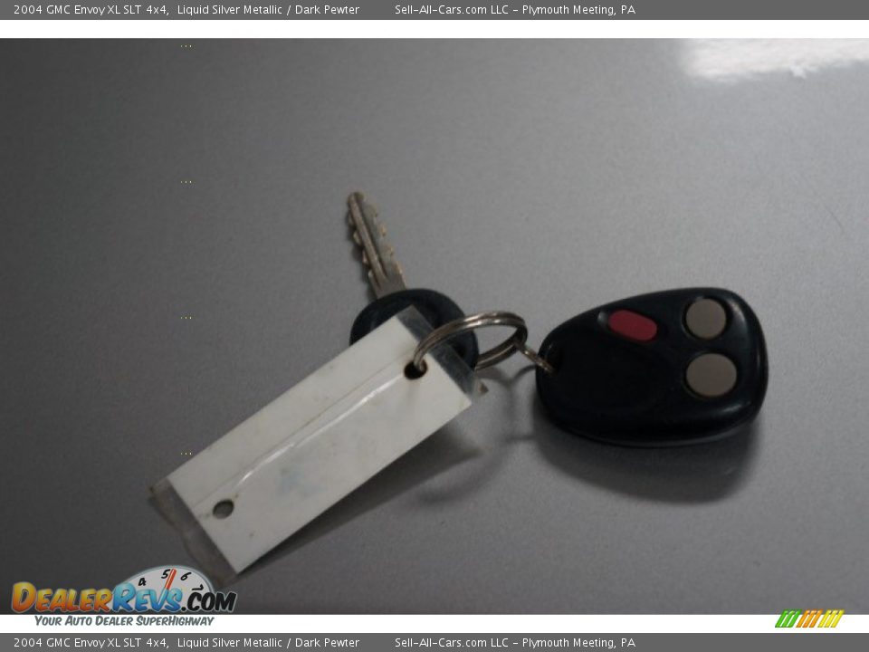 2004 GMC Envoy XL SLT 4x4 Liquid Silver Metallic / Dark Pewter Photo #35