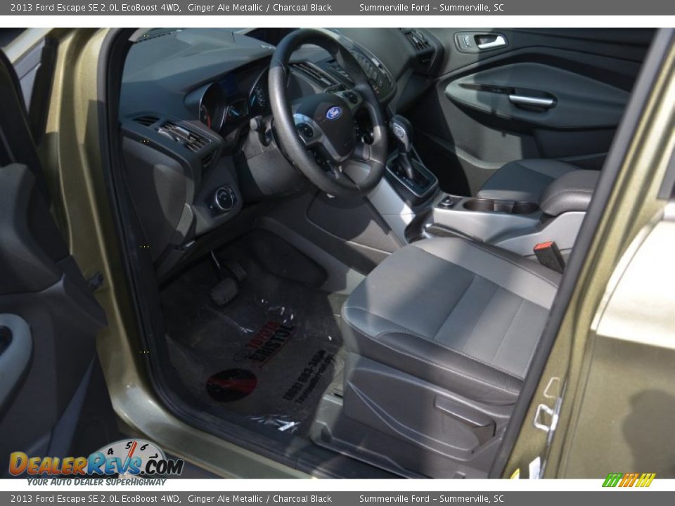 2013 Ford Escape SE 2.0L EcoBoost 4WD Ginger Ale Metallic / Charcoal Black Photo #11