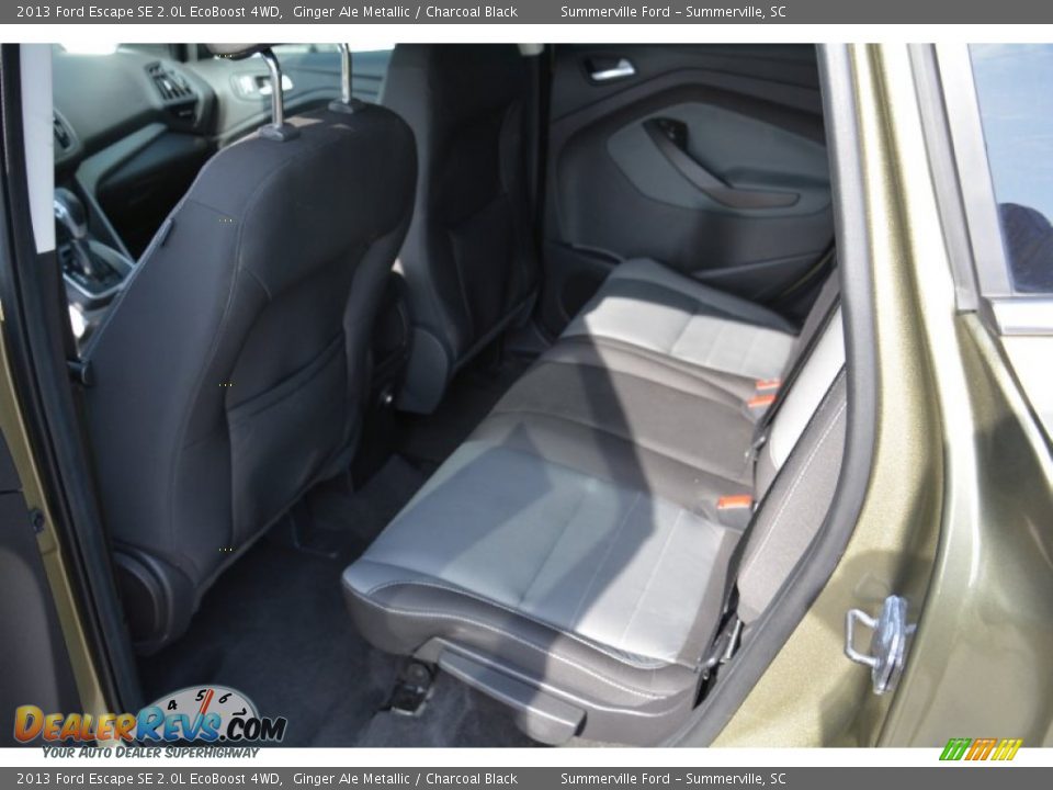 2013 Ford Escape SE 2.0L EcoBoost 4WD Ginger Ale Metallic / Charcoal Black Photo #14