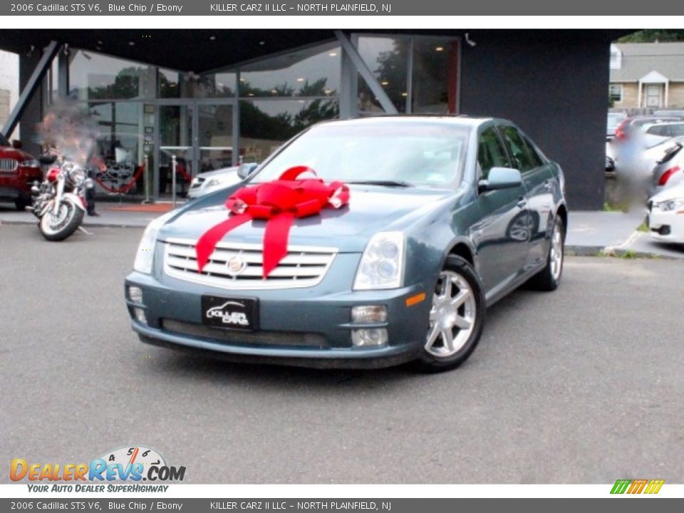 2006 Cadillac STS V6 Blue Chip / Ebony Photo #3