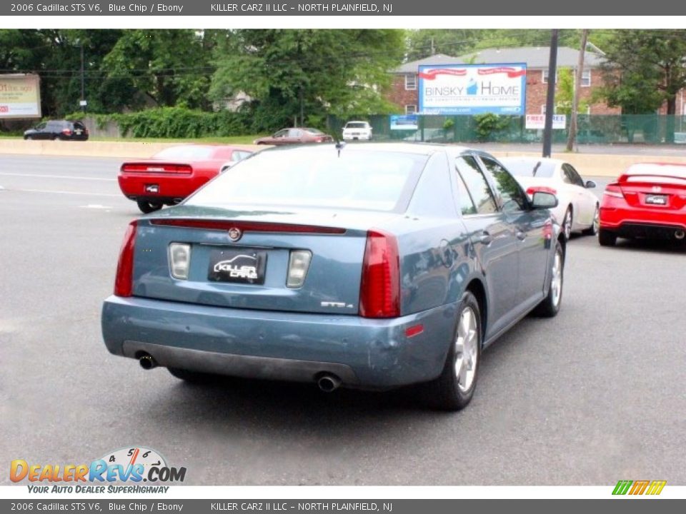 2006 Cadillac STS V6 Blue Chip / Ebony Photo #9