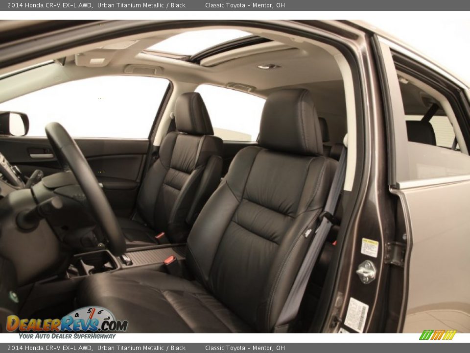 2014 Honda CR-V EX-L AWD Urban Titanium Metallic / Black Photo #5