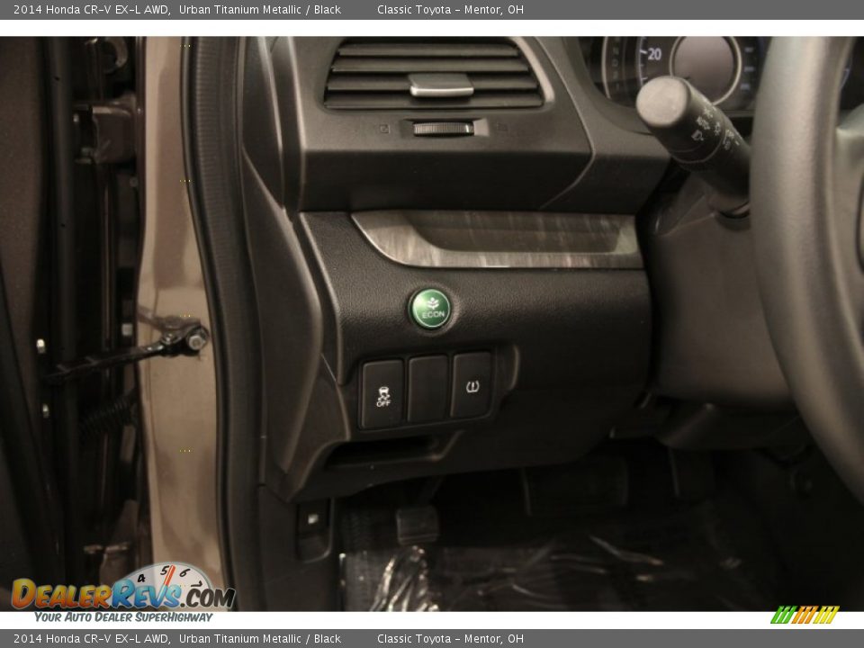 2014 Honda CR-V EX-L AWD Urban Titanium Metallic / Black Photo #6