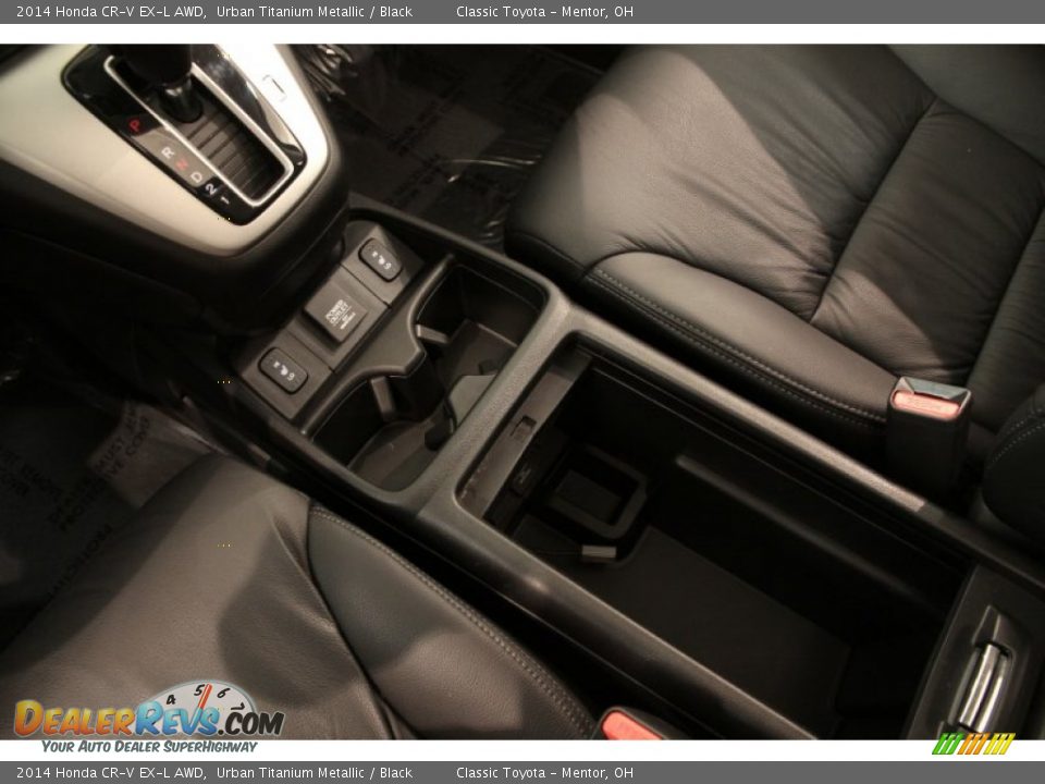 2014 Honda CR-V EX-L AWD Urban Titanium Metallic / Black Photo #13