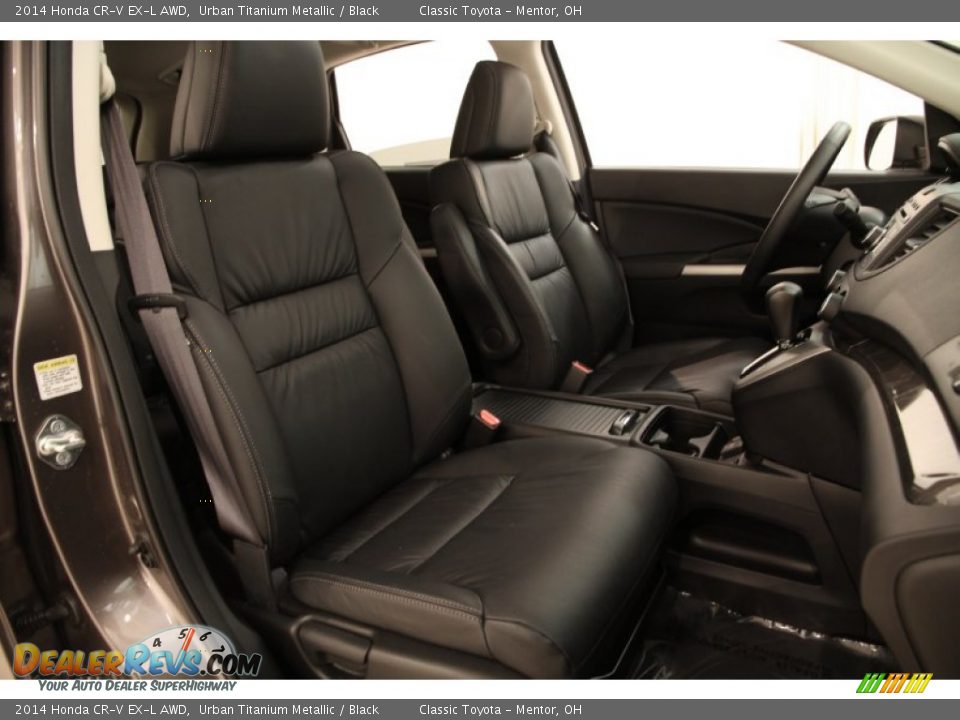 2014 Honda CR-V EX-L AWD Urban Titanium Metallic / Black Photo #14