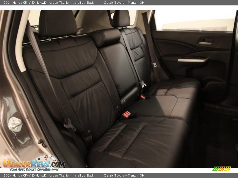 2014 Honda CR-V EX-L AWD Urban Titanium Metallic / Black Photo #15