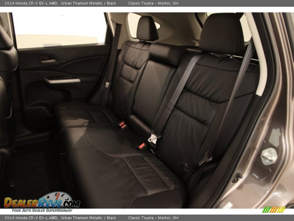 2014 Honda CR-V EX-L AWD Urban Titanium Metallic / Black Photo #16
