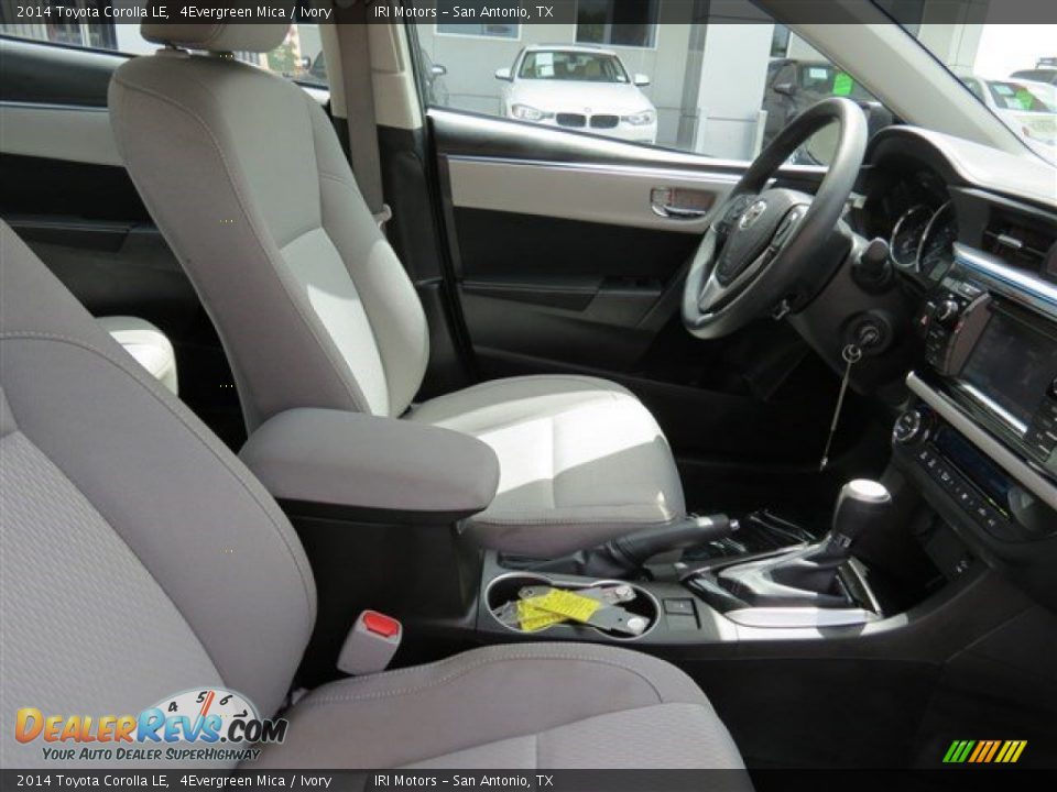 2014 Toyota Corolla LE 4Evergreen Mica / Ivory Photo #14