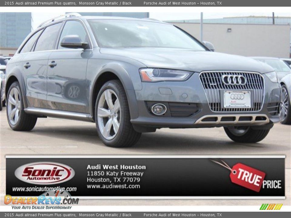 2015 Audi allroad Premium Plus quattro Monsoon Gray Metallic / Black Photo #1
