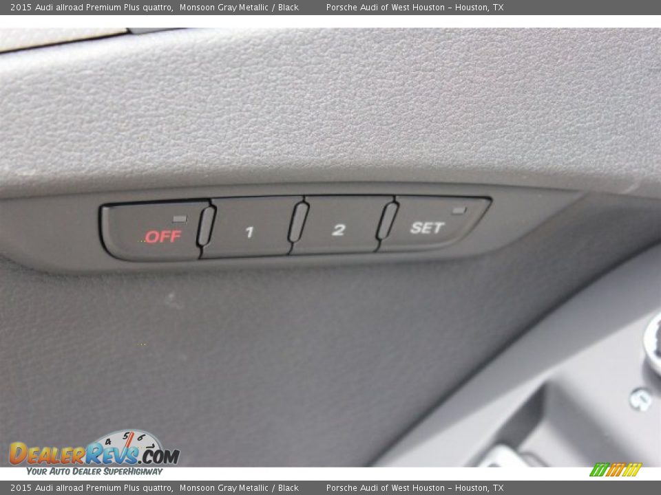 2015 Audi allroad Premium Plus quattro Monsoon Gray Metallic / Black Photo #10
