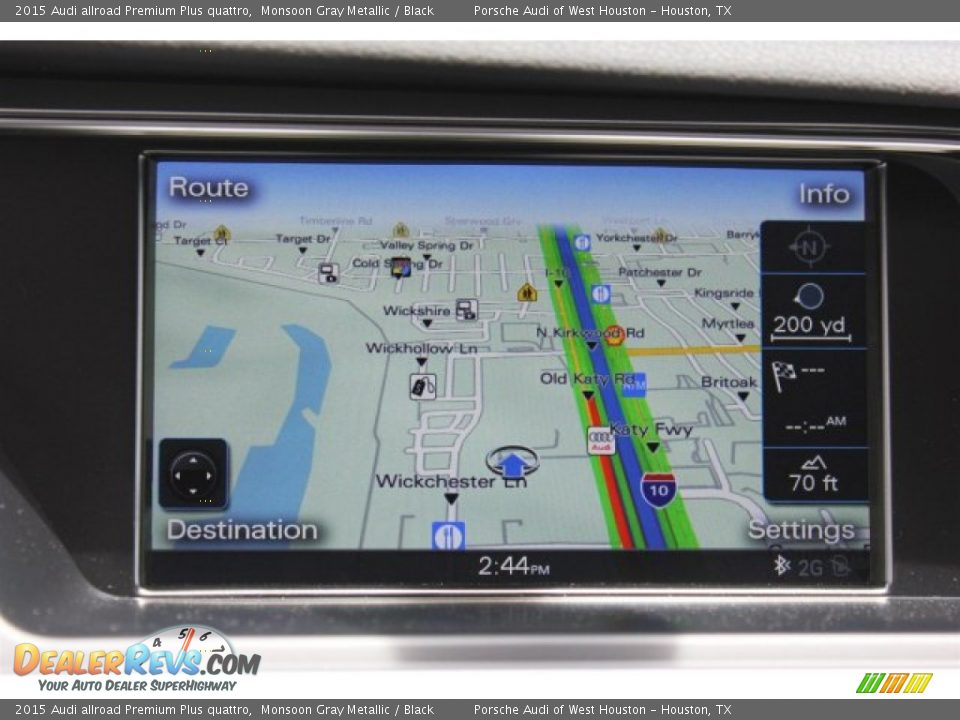 2015 Audi allroad Premium Plus quattro Monsoon Gray Metallic / Black Photo #19