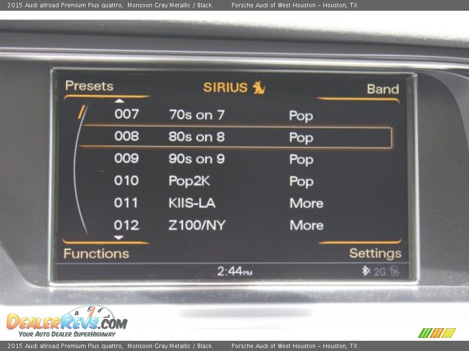 2015 Audi allroad Premium Plus quattro Monsoon Gray Metallic / Black Photo #21