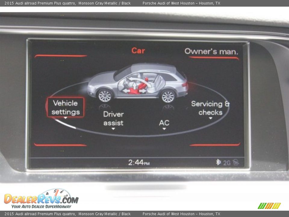 2015 Audi allroad Premium Plus quattro Monsoon Gray Metallic / Black Photo #23