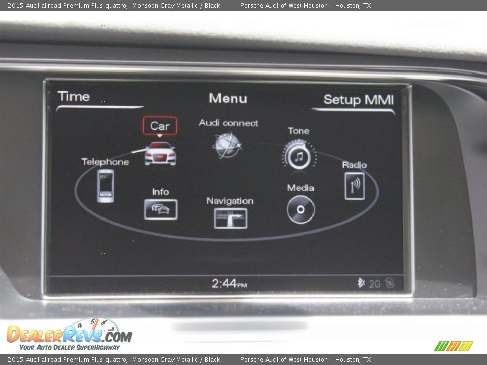 2015 Audi allroad Premium Plus quattro Monsoon Gray Metallic / Black Photo #24