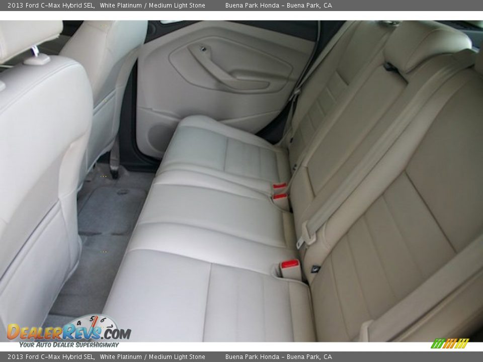 2013 Ford C-Max Hybrid SEL White Platinum / Medium Light Stone Photo #4