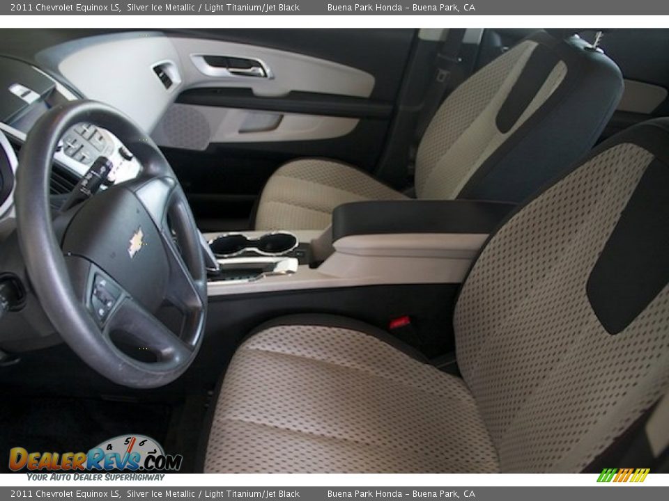2011 Chevrolet Equinox LS Silver Ice Metallic / Light Titanium/Jet Black Photo #3