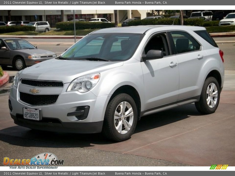 2011 Chevrolet Equinox LS Silver Ice Metallic / Light Titanium/Jet Black Photo #8