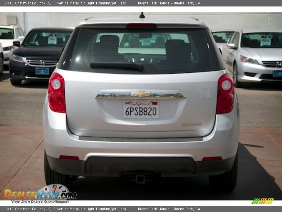 2011 Chevrolet Equinox LS Silver Ice Metallic / Light Titanium/Jet Black Photo #10