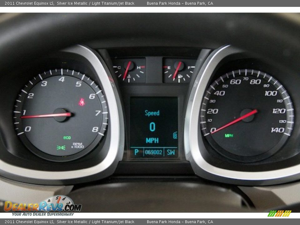 2011 Chevrolet Equinox LS Silver Ice Metallic / Light Titanium/Jet Black Photo #21
