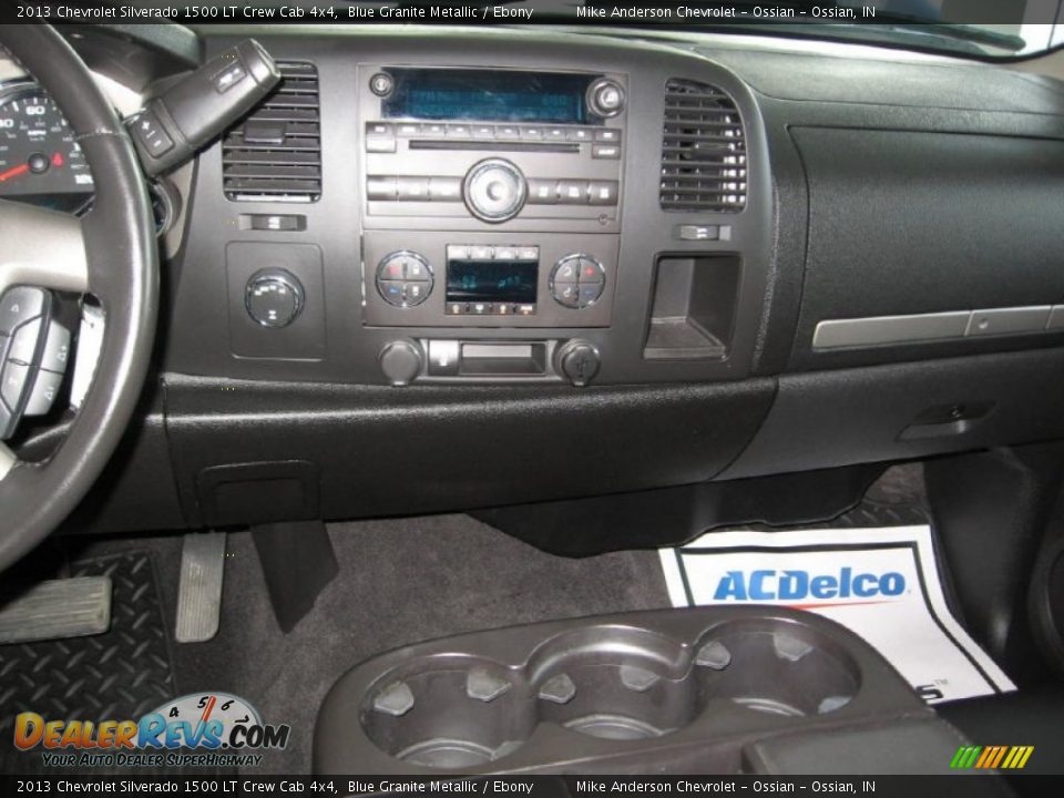 2013 Chevrolet Silverado 1500 LT Crew Cab 4x4 Blue Granite Metallic / Ebony Photo #5
