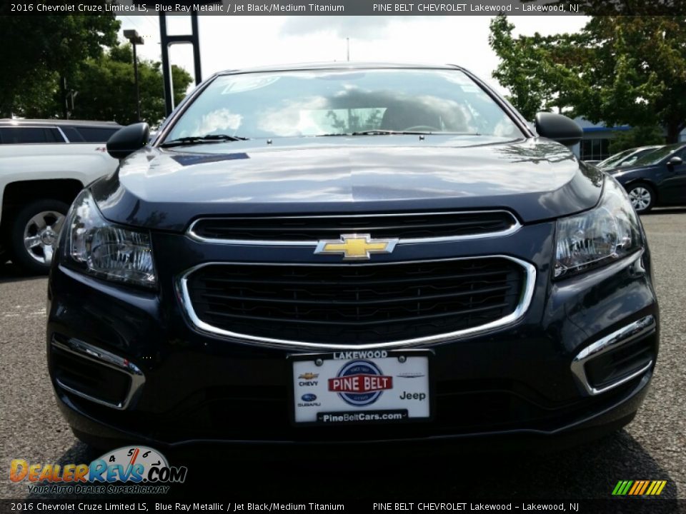 2016 Chevrolet Cruze Limited LS Blue Ray Metallic / Jet Black/Medium Titanium Photo #2