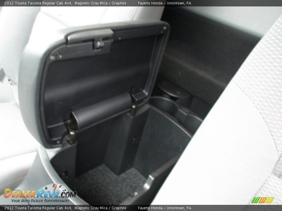 2012 Toyota Tacoma Regular Cab 4x4 Magnetic Gray Mica / Graphite Photo #10