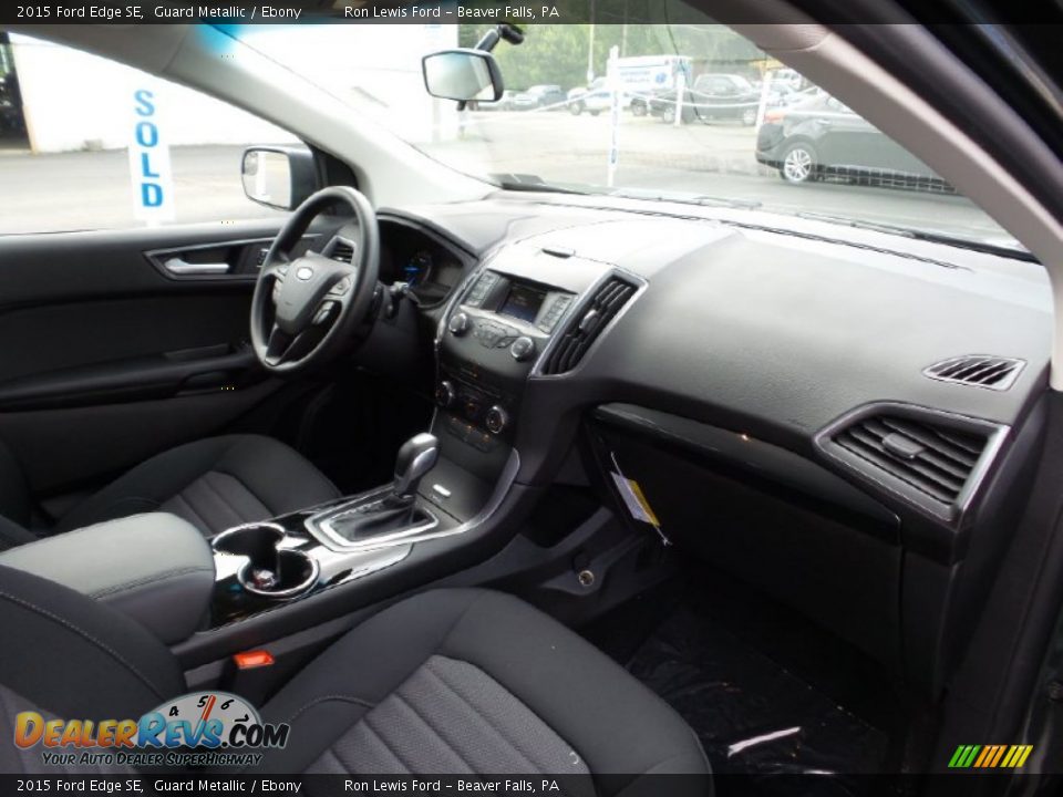 2015 Ford Edge SE Guard Metallic / Ebony Photo #2