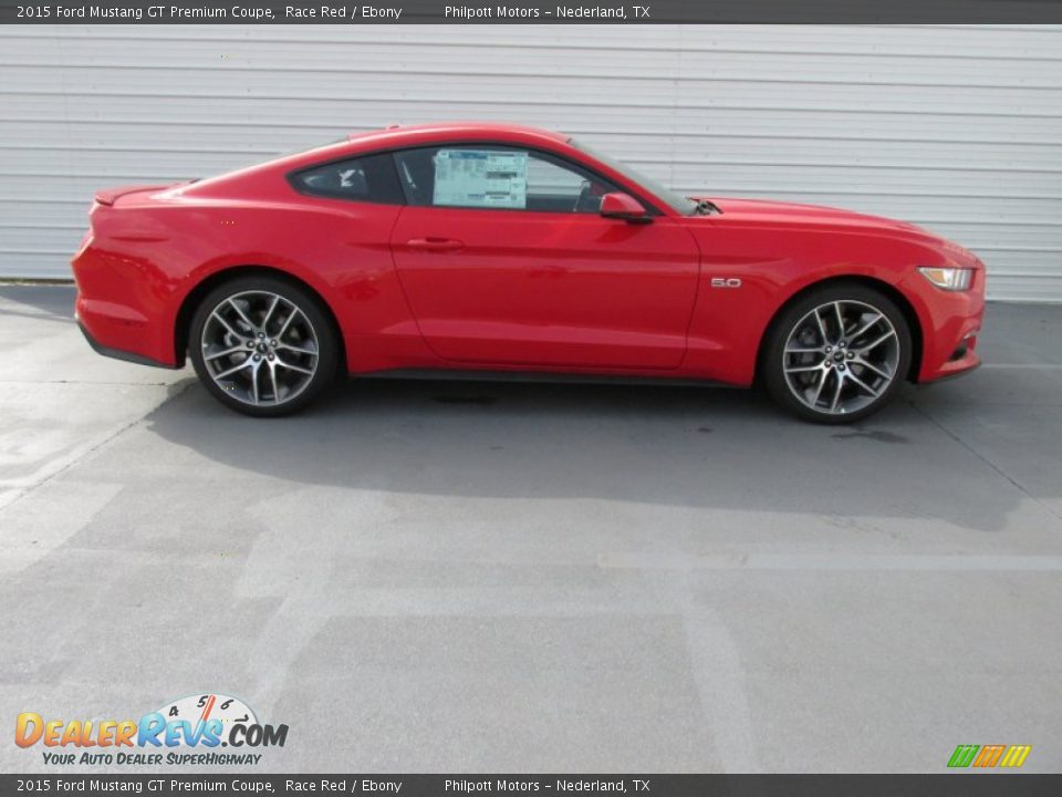 2015 Ford Mustang GT Premium Coupe Race Red / Ebony Photo #3