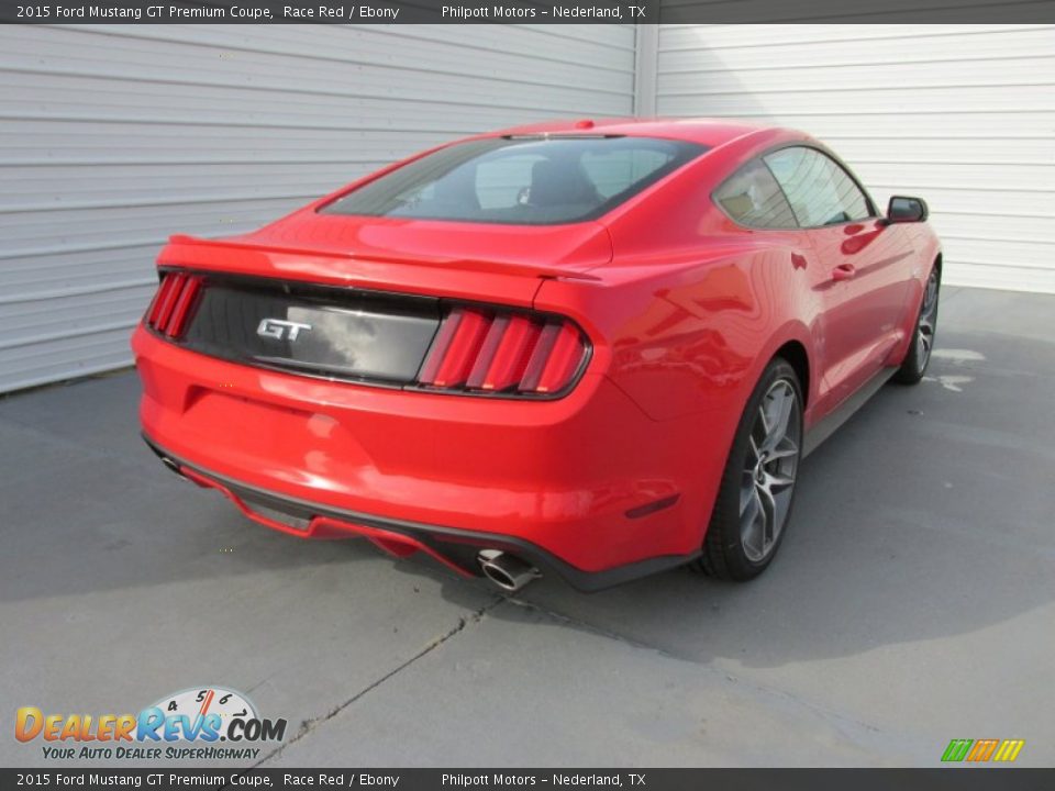 2015 Ford Mustang GT Premium Coupe Race Red / Ebony Photo #4