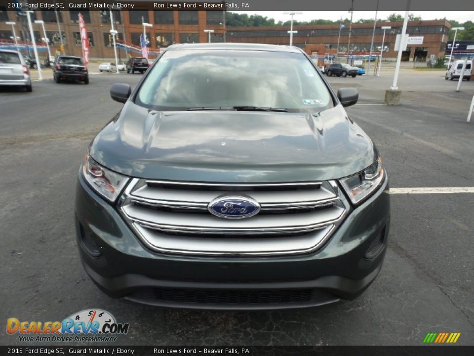2015 Ford Edge SE Guard Metallic / Ebony Photo #9