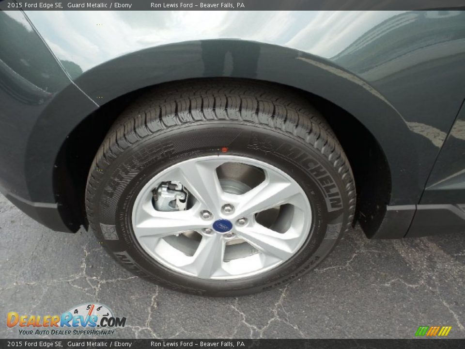 2015 Ford Edge SE Guard Metallic / Ebony Photo #11