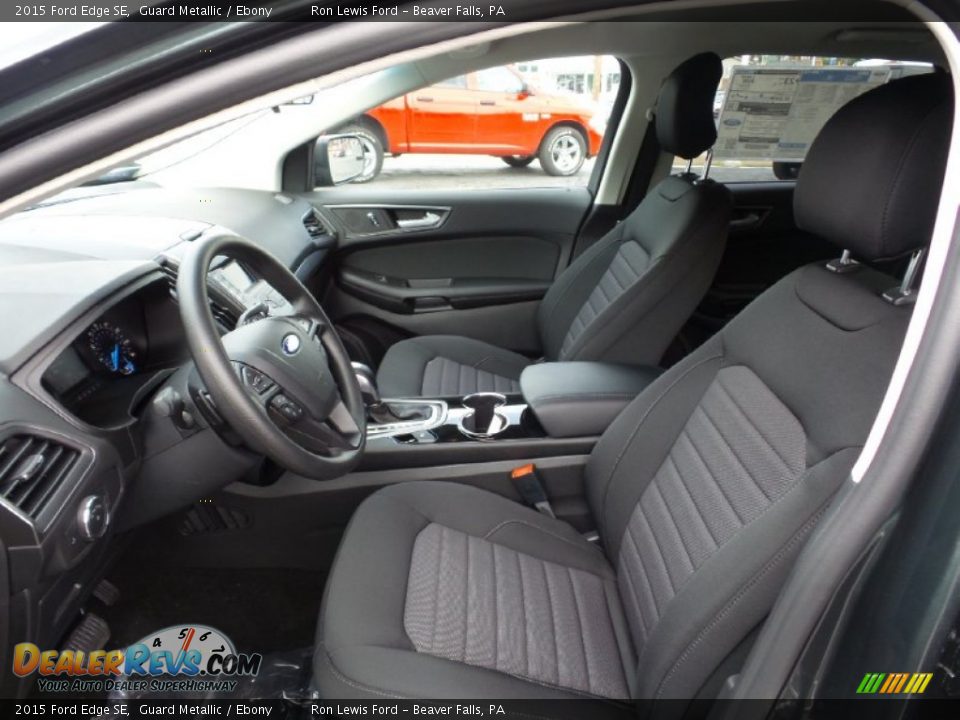 2015 Ford Edge SE Guard Metallic / Ebony Photo #12