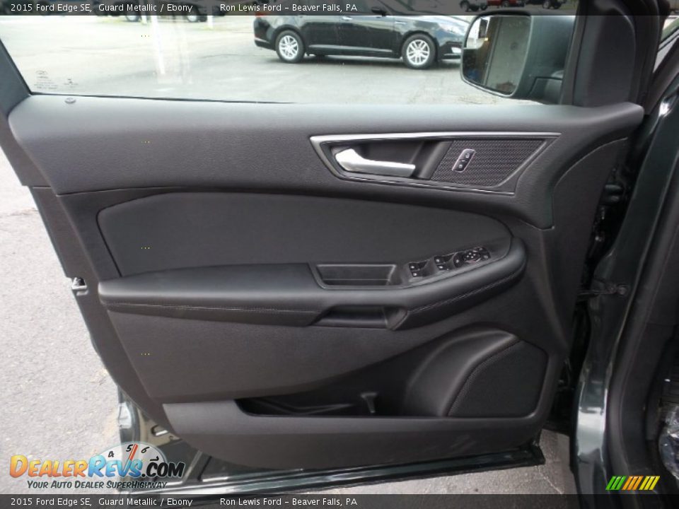 2015 Ford Edge SE Guard Metallic / Ebony Photo #15