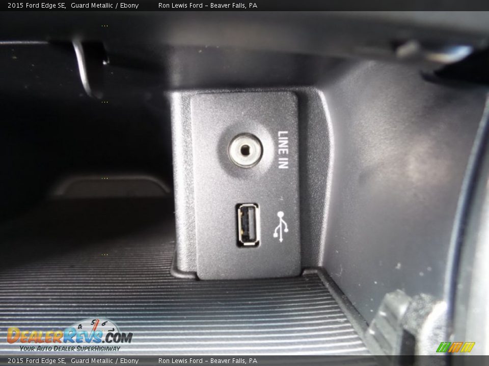 2015 Ford Edge SE Guard Metallic / Ebony Photo #19