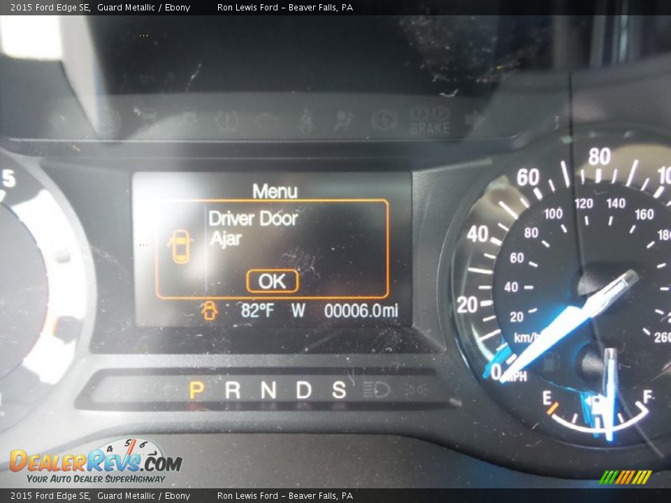 2015 Ford Edge SE Guard Metallic / Ebony Photo #20