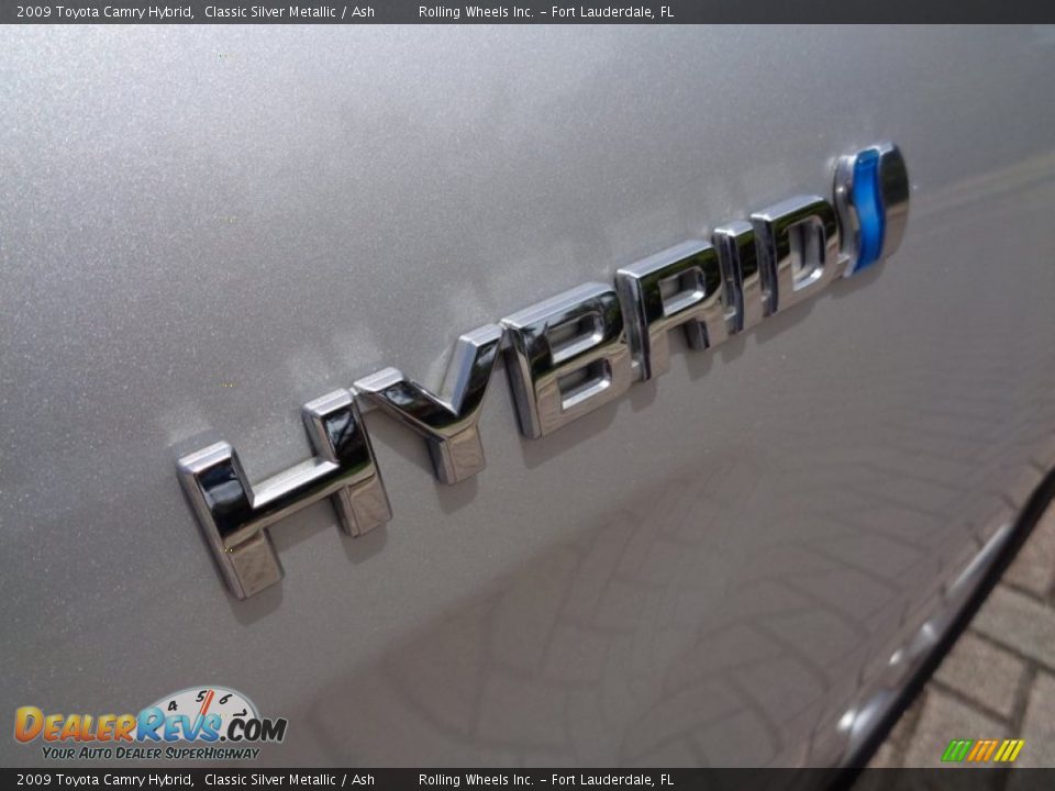 2009 Toyota Camry Hybrid Classic Silver Metallic / Ash Photo #2