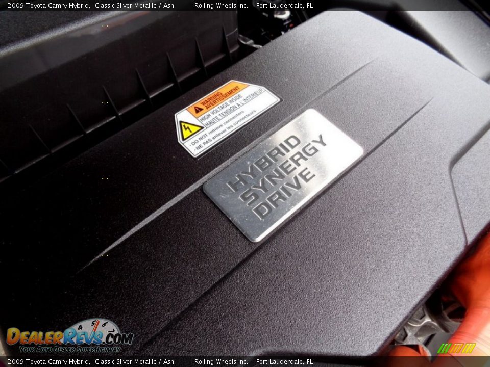 2009 Toyota Camry Hybrid Classic Silver Metallic / Ash Photo #23