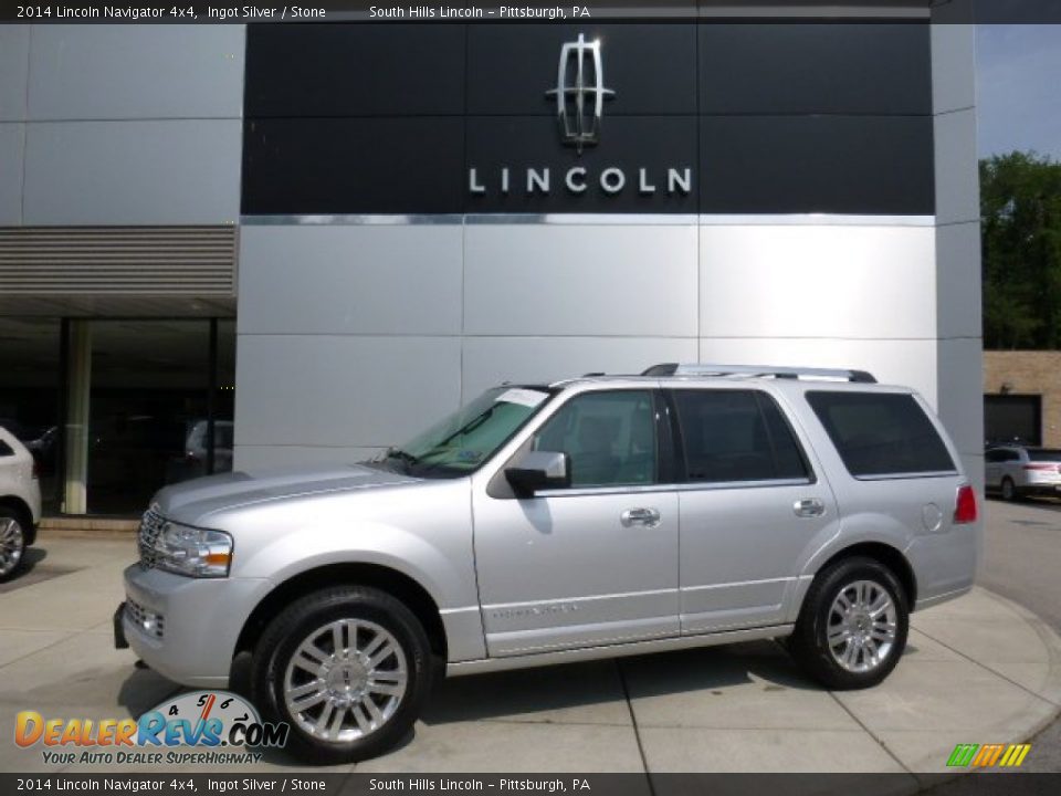 2014 Lincoln Navigator 4x4 Ingot Silver / Stone Photo #1