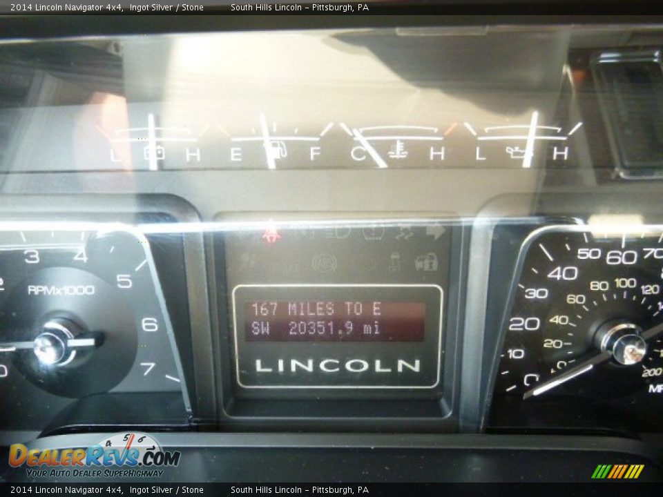 2014 Lincoln Navigator 4x4 Ingot Silver / Stone Photo #24