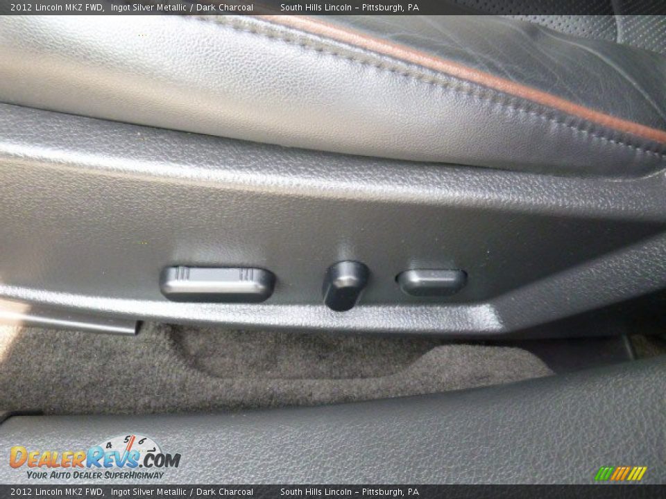 2012 Lincoln MKZ FWD Ingot Silver Metallic / Dark Charcoal Photo #21