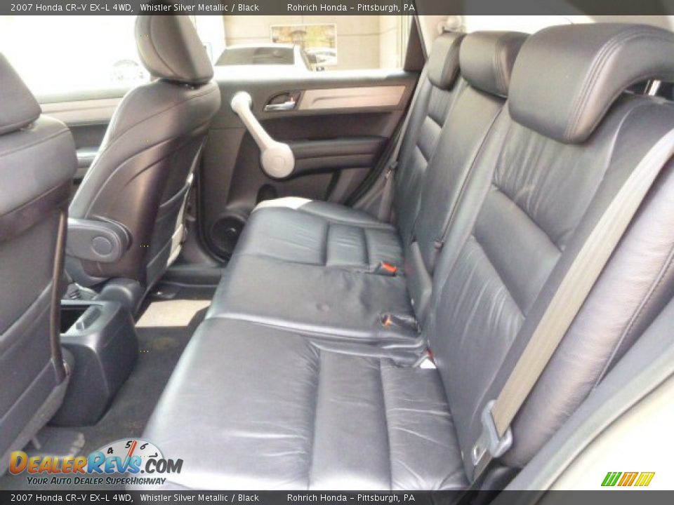 2007 Honda CR-V EX-L 4WD Whistler Silver Metallic / Black Photo #5