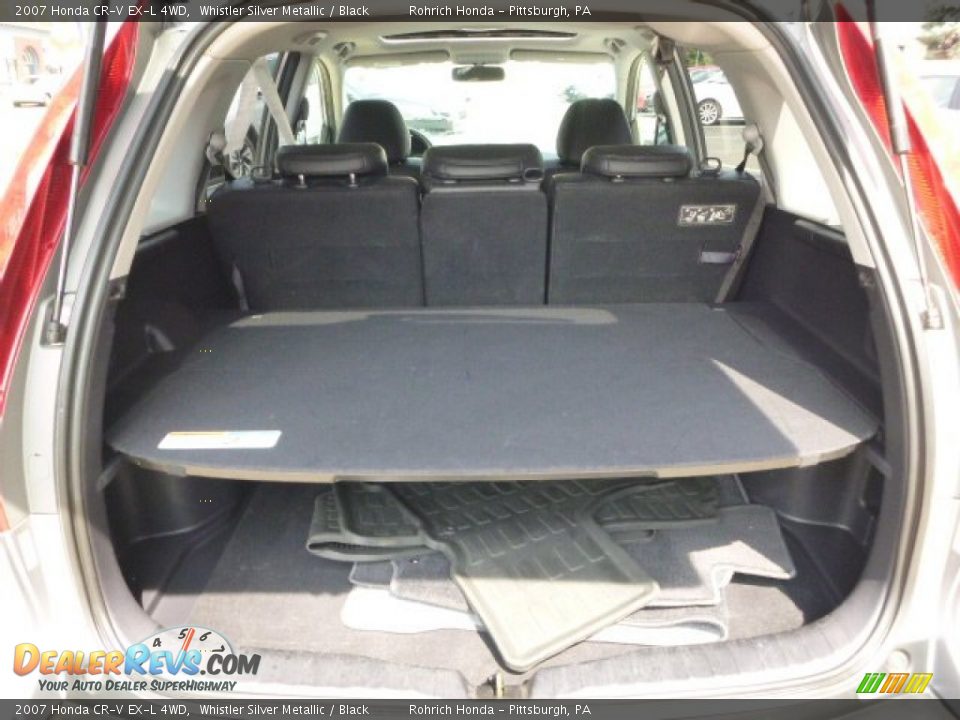 2007 Honda CR-V EX-L 4WD Whistler Silver Metallic / Black Photo #12