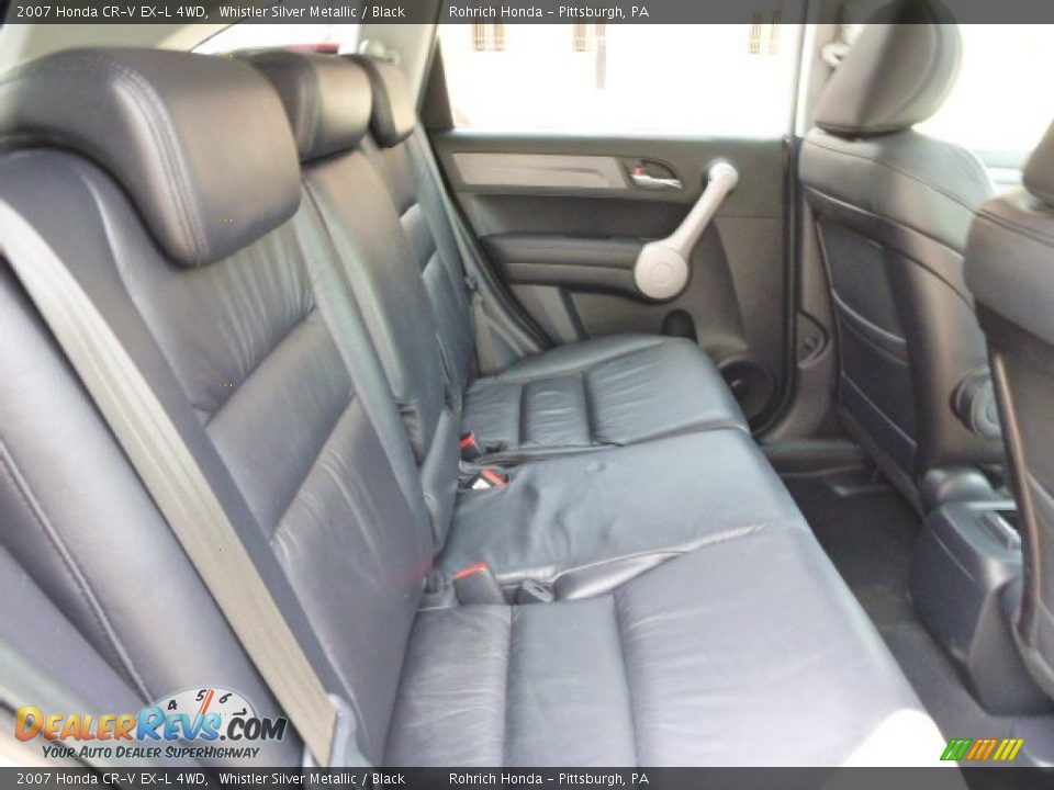 2007 Honda CR-V EX-L 4WD Whistler Silver Metallic / Black Photo #15